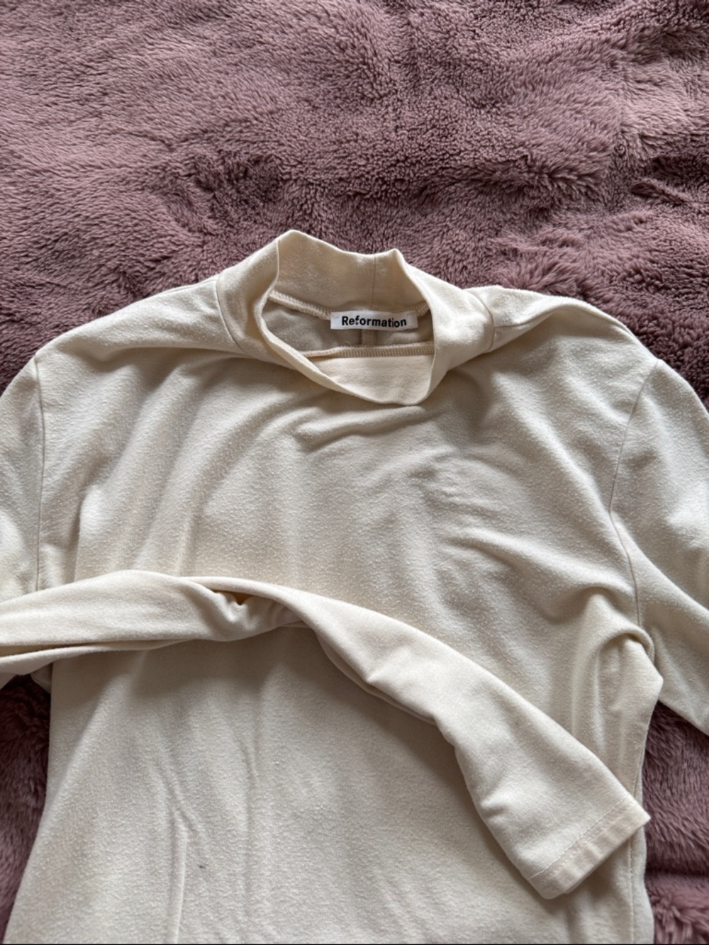 Reformation mock neck